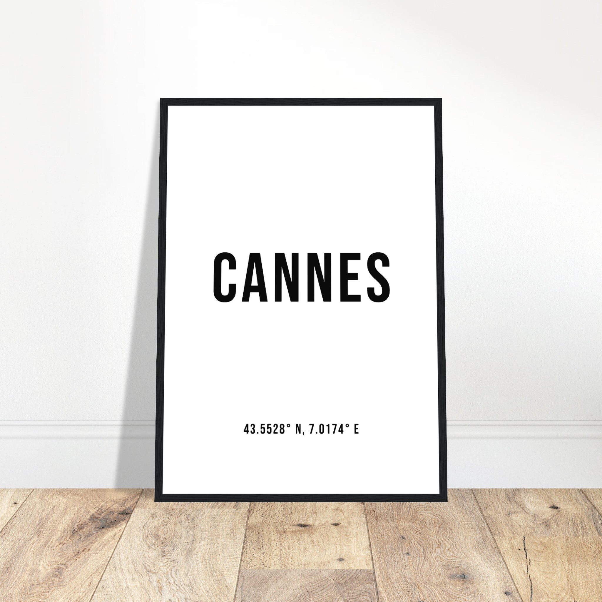 Simple Coordinates Cannes 1 Poster
