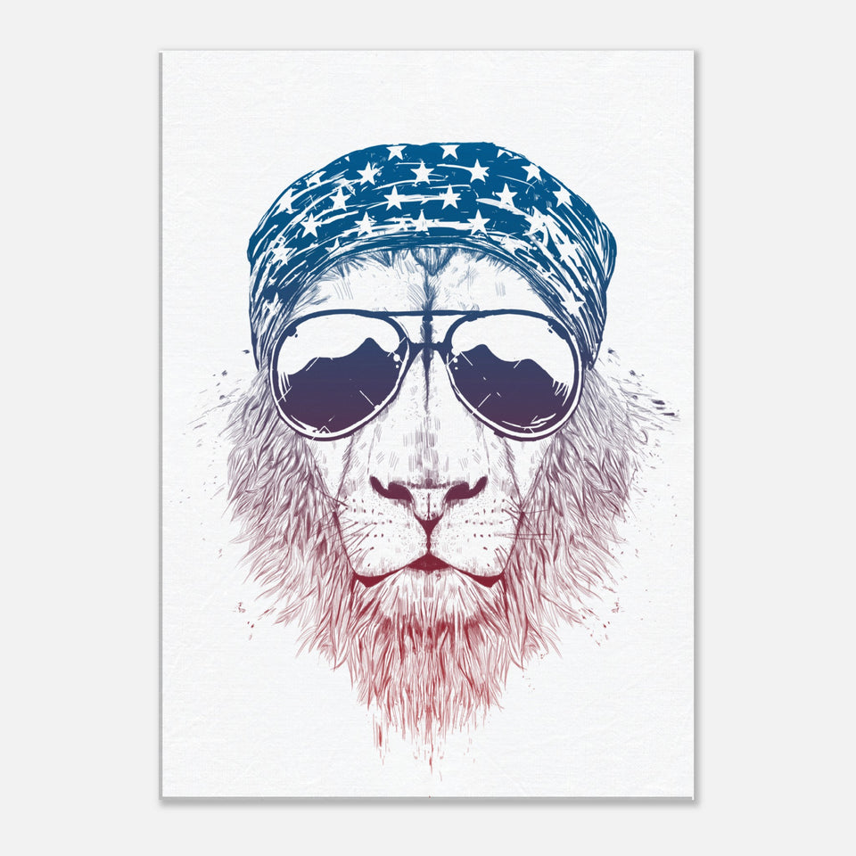 Wild Lion Canvas