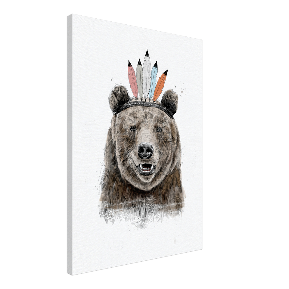 Festival Bear Canvas