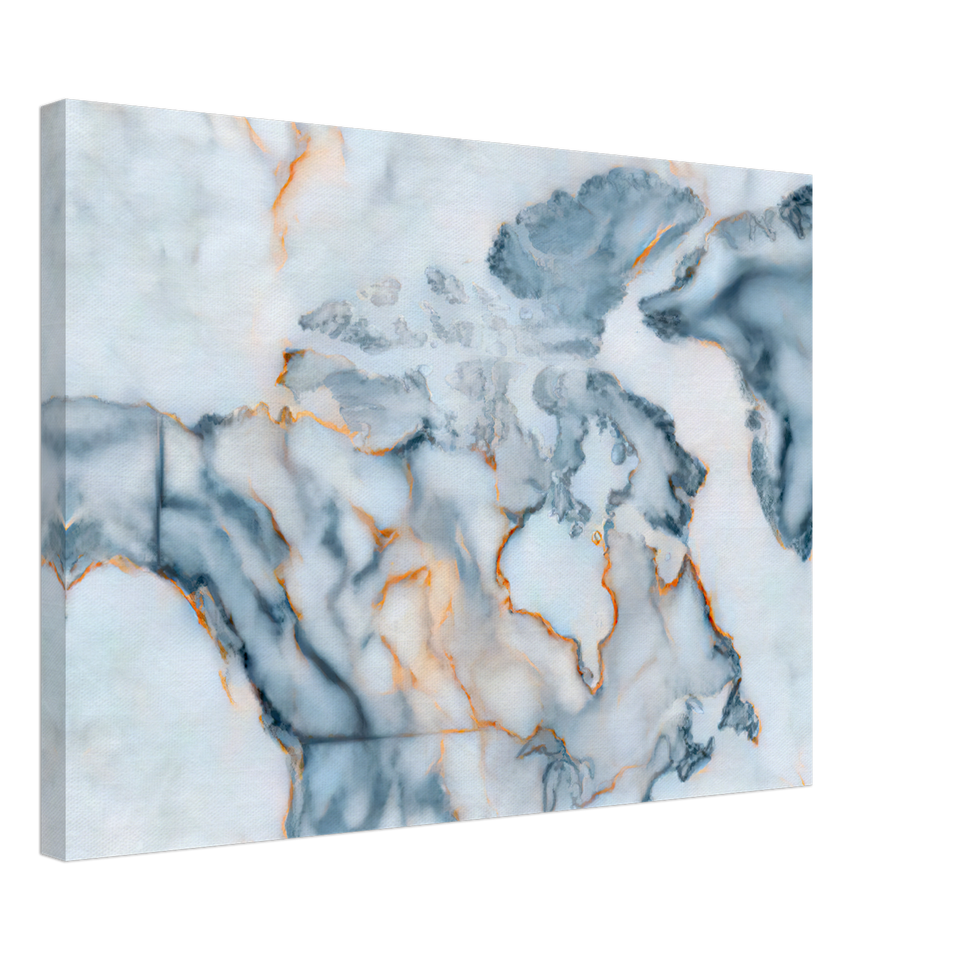 Canada Marble Map Canvas