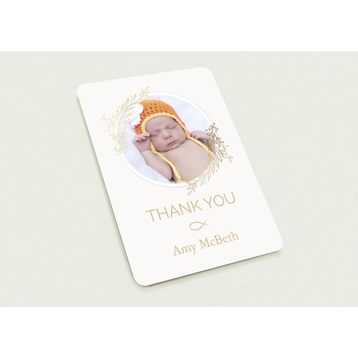 Christening Thank You Cards Classic