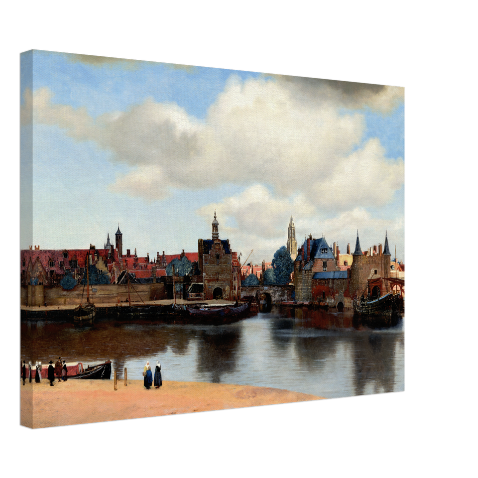 View of Delft (1660–1661) Canvas