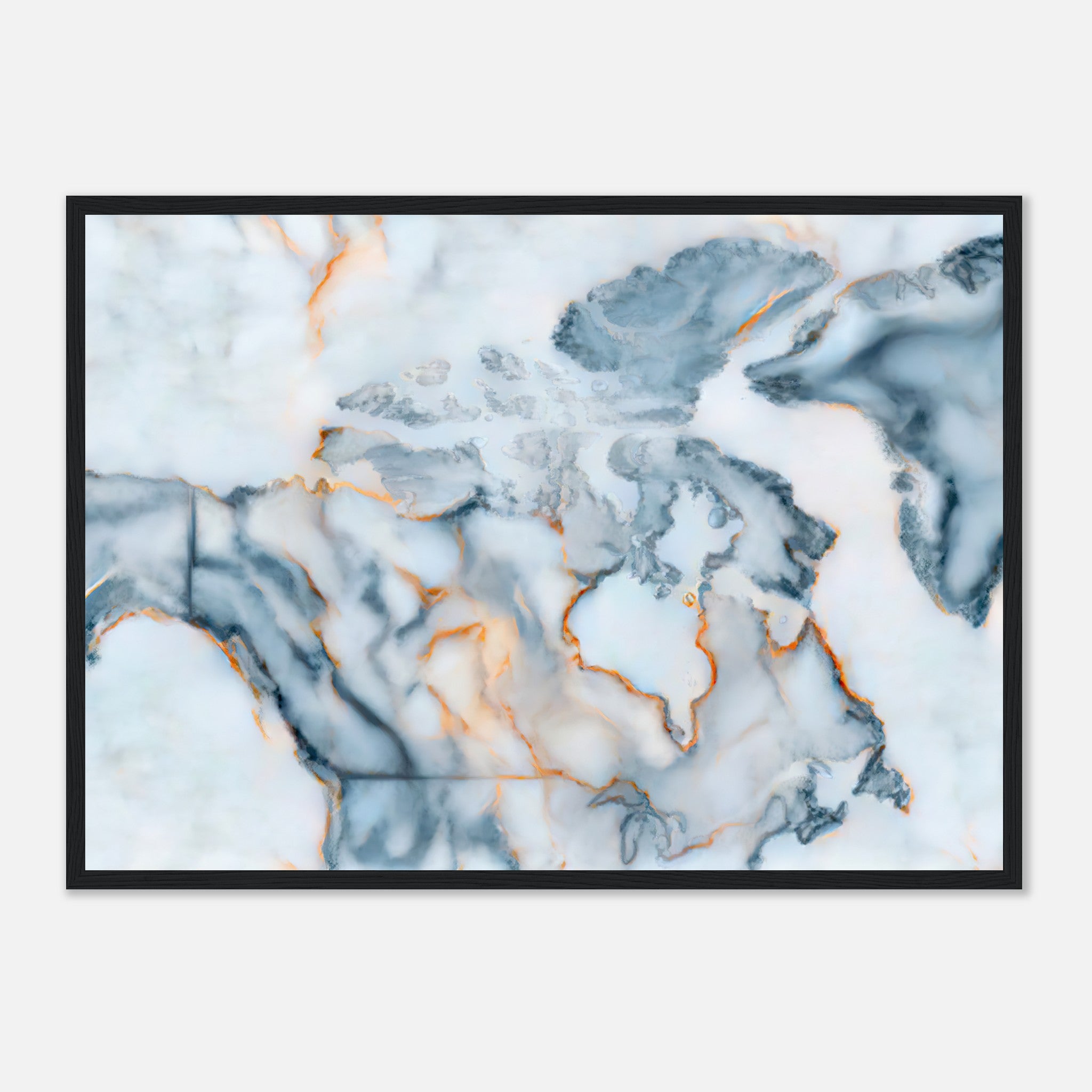 Canada Marble Map Poster