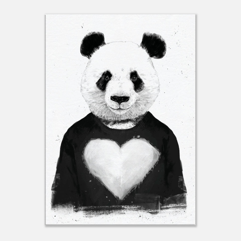 Lovely Panda Canvas