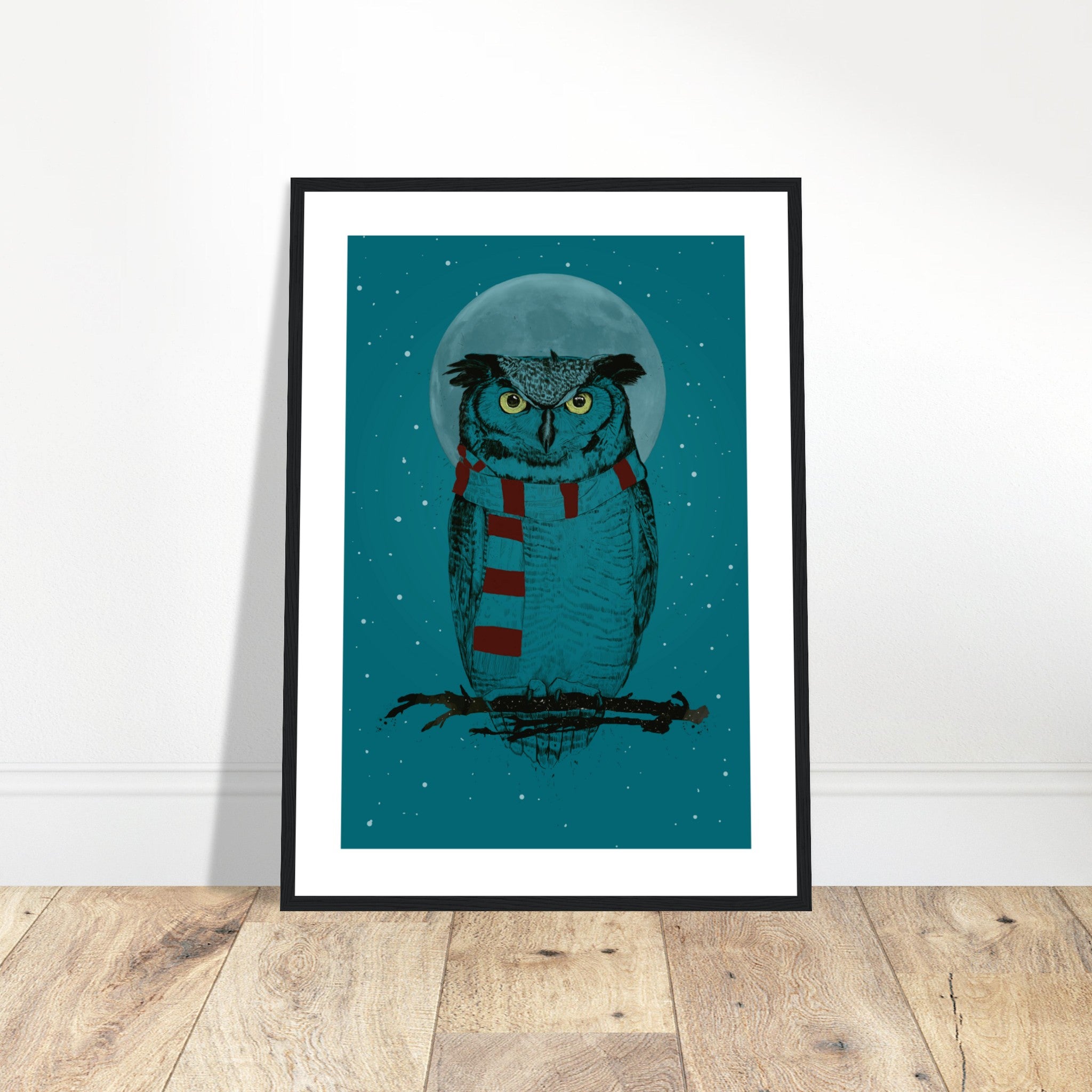 Winter Owl Poster